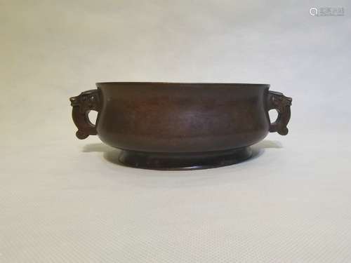 bronze incense burner