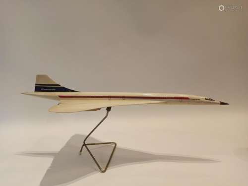 CONCORDE 1/100° scale counter model in resin on me…