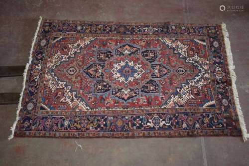 Large carpet Heriz Yoravan (IRAN), circa 1975. \nDi…