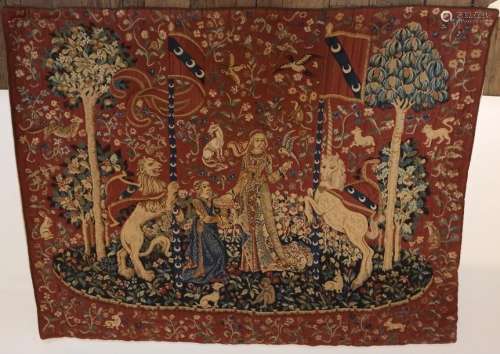 TAPESTRY OF FRANCE AUBUSSON \n\