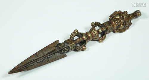 A COPPER VAJRA