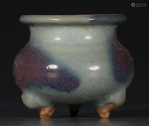 A JUN YAO GREEN GLAZE CENSER