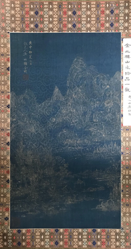 A CHINESE SILK PAINTING, ATTRIBUTED TO JI…