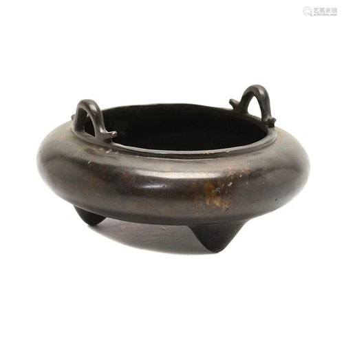 Bronze Tripod Censer.