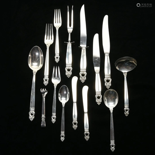 International Sterling Silver Royal Danish Pattern