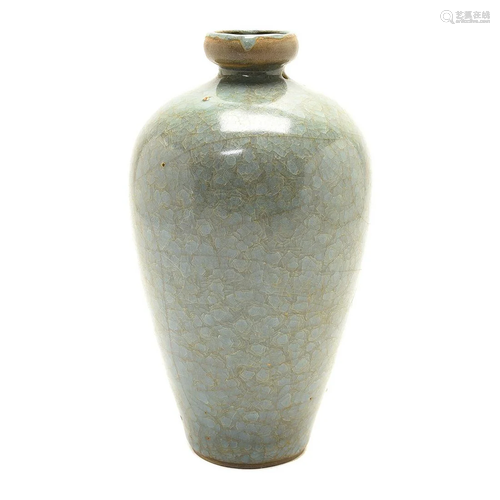 Chinese Guan-Type Meiping Vase.