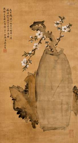 WU YUNSHENG, A CHINESE PAINTING OF PLUM BLOSSOM