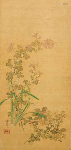 ANONYMOUS, A CHINESE PAINTING OF FLOWER