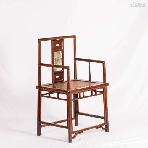 A HUANGHUALI CHAIR (Y)