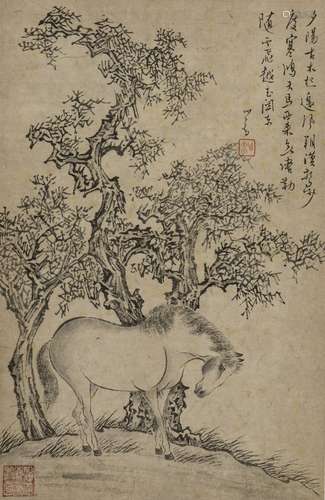 PU RU (1896-1963), HORSE