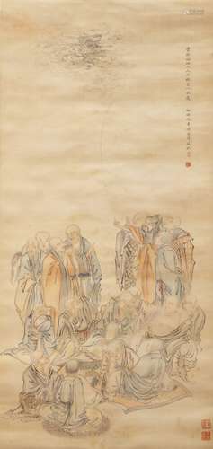 SHENG SHOUKAI (QING DYNASTY), LUOHAN