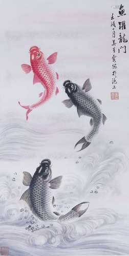 WU QINGXIA (1910-2008), FISH