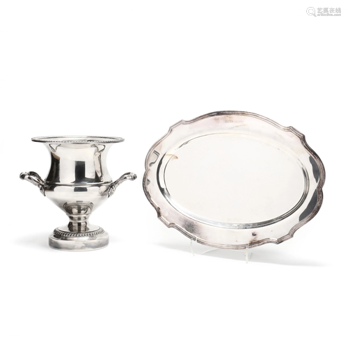 Two Silverplate Serving Pieces