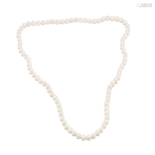 Endless Strand Pearl Necklace