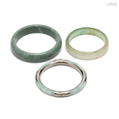 Three Jade Bangles