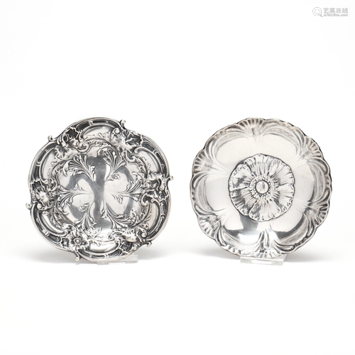 Two Sterling Silver Dishes by Reed & Barton