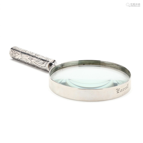 Sterling Silver Framed Magnifying Glass