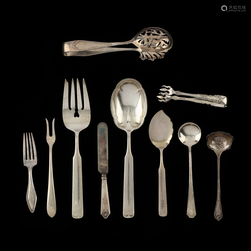 Group of Sterling Silver Flatware