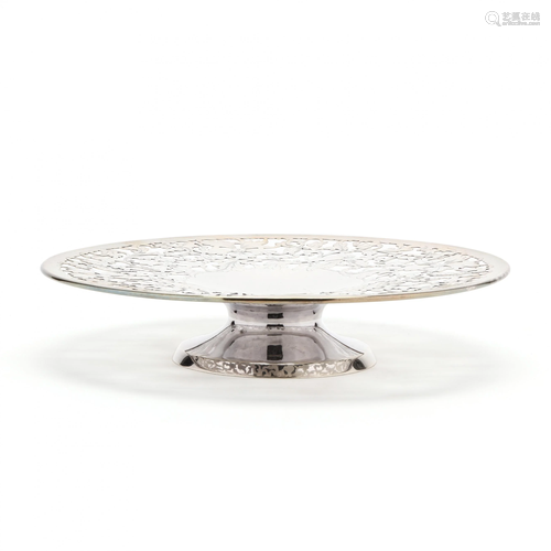 Sterling Silver Footed Cake Plate