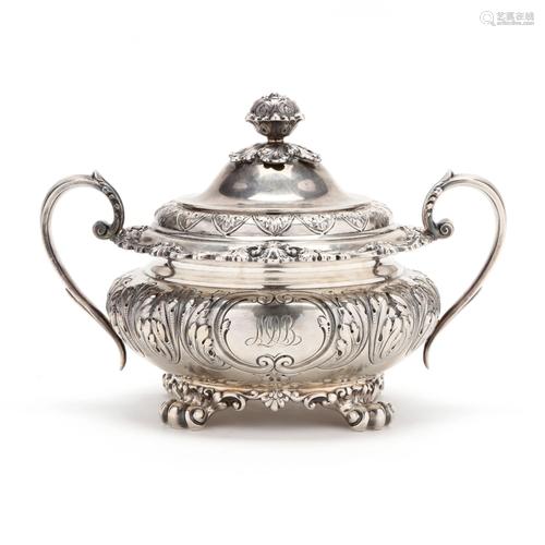 Gorham Sterling Silver Special Order Sugar Bowl with