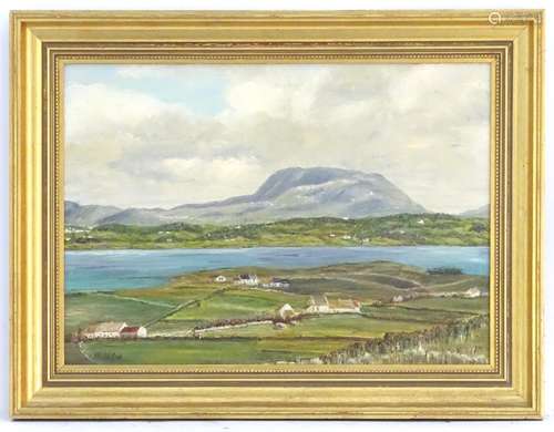 Kathleen Hobson, XX, Irish School, Muckish Mountain, County Donegal, Ireland, A mountainous