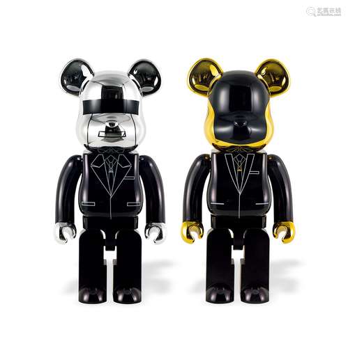 BE@RBRICK Daft punk 二代一对儿