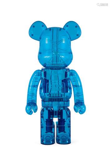 BE@RBRICK 星球大战黑武士蓝色