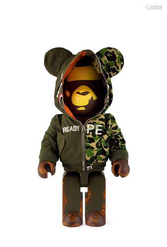 BE@RBRICK X BAPE X READY 熊王