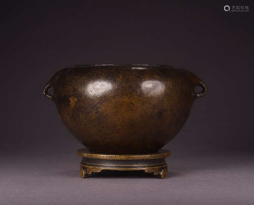 CHINESE BRONZE CENSER