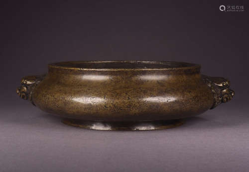 XUANDE MARK, CHINESE BRONZE CENSER