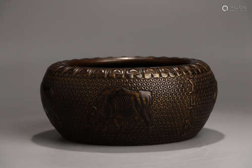 XUANDE MARK, CHINESE BRONZE CENSER