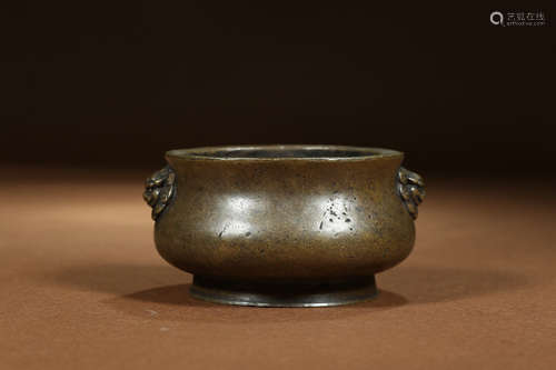 XUANDE MARK, CHINESE BRONZE CENSER