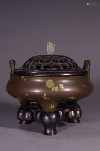 CHINESE BRONZE CENSER