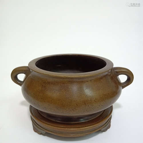 CHINESE BRONZE CENSER