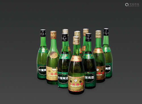 90年代竹叶青酒10瓶