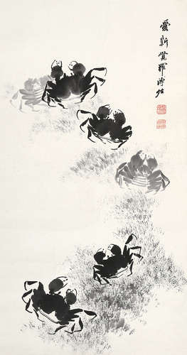 溥  佐（1918-2001） “莫谢”图 纸本水墨 镜心