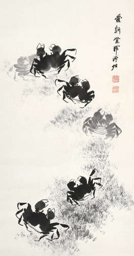 溥  佐（1918-2001） “莫谢”图 纸本水墨 镜心