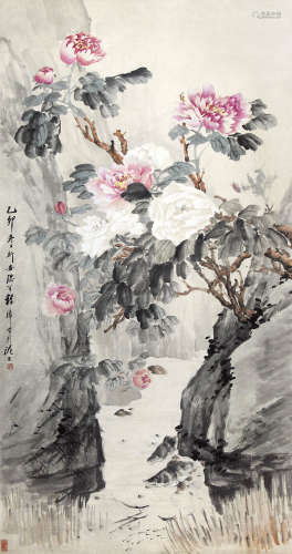 程  璋（1869-1938） 富贵有余 纸本设色 立轴