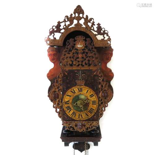 An 18th - 19th Century Friesland Clock