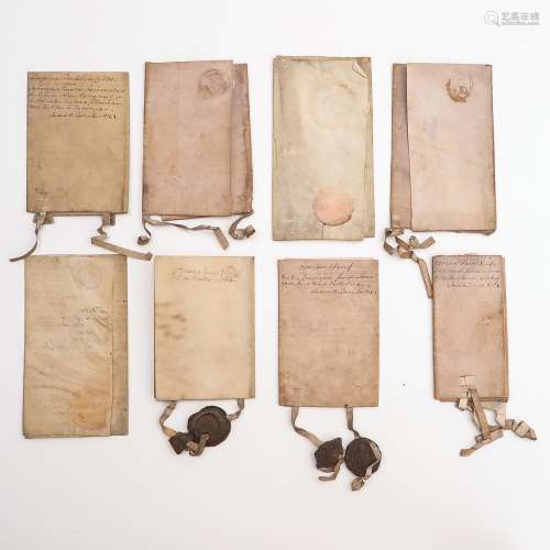 A Collection of 18th - 19th Century Paperwork