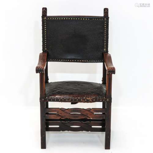 A 17th Century Oak Chair