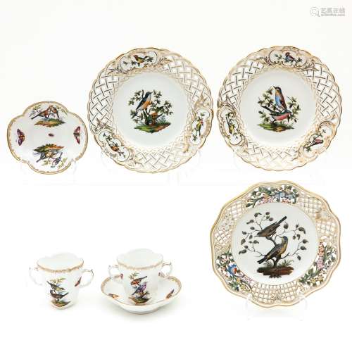 A Collection of Meissen Porcelain
