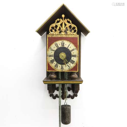 A Signed Ruempol Lauren Clock 1754