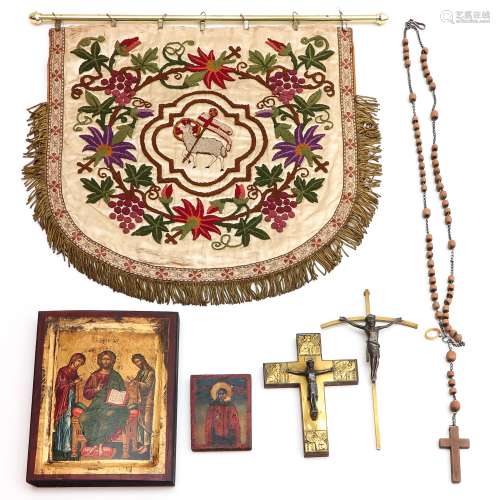 A Diverse Collection of Religious Items