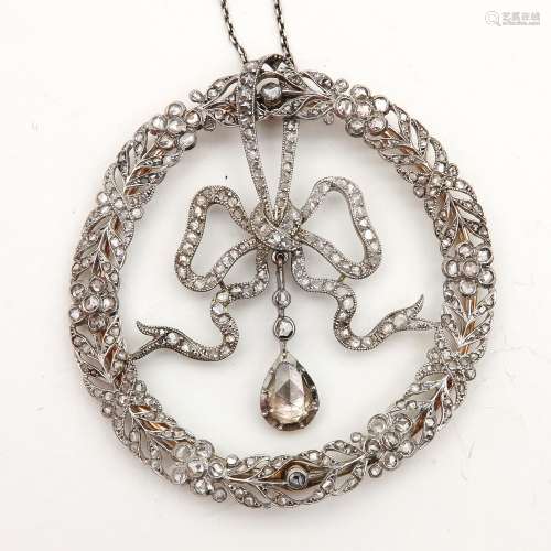 A 19th Century Diamond Necklace