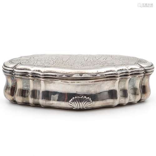 An Dutch Silver Tobacco Box