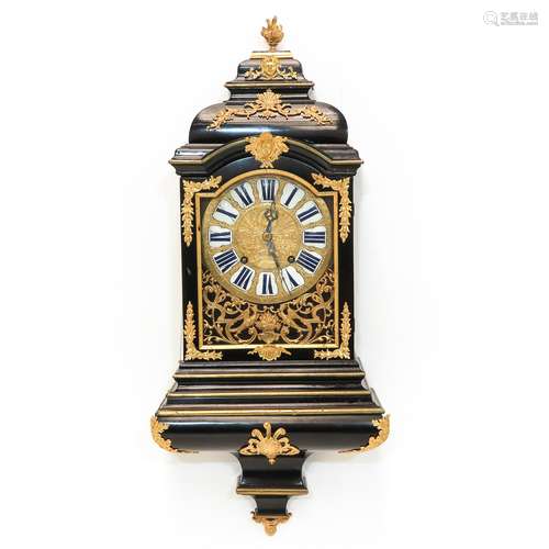 A Swiss Console Clock Circa 1730