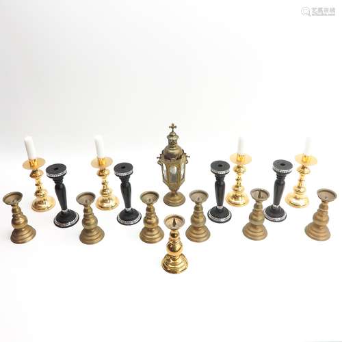 A Diverse Collection of Altar Candlesticks