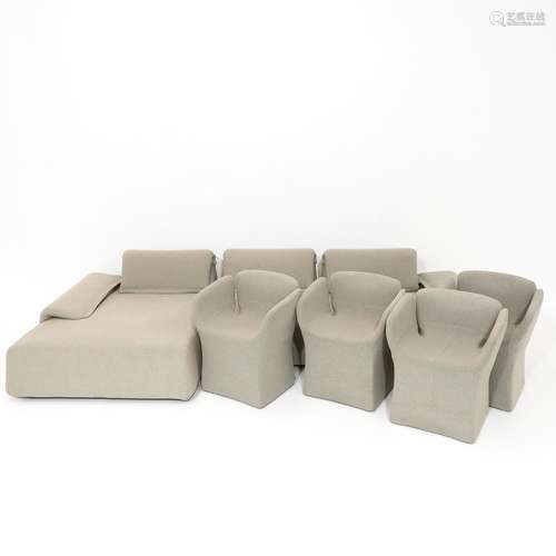 A Lot of Four Bloomy Chairs and Morocco Lounge Sofa