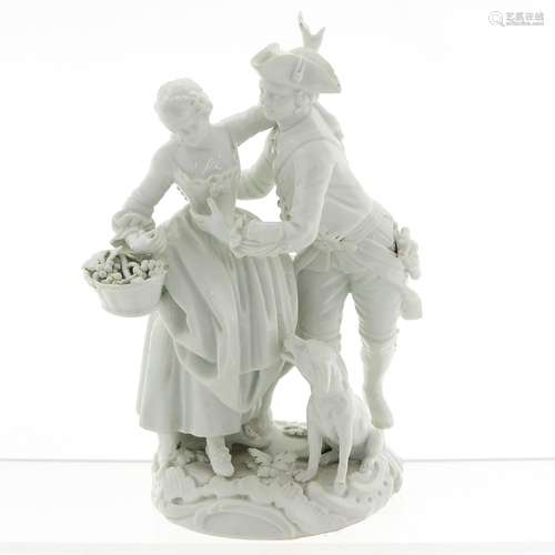 An 18th Century Meissen Sculpture